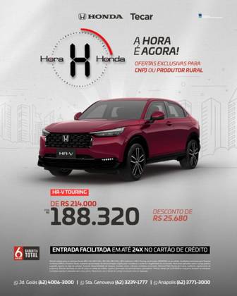 HONDA HR-V 1.5 DI I-VTEC TURBO FLEX TOURING CVT HONDA HR-V 1.5 DI I-VTEC TURBO FLEX TOURING CVT